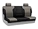 Coverking Custom Fit Front Solid Bench Seat Cover for Select Chevrolet Models - Neosupreme (Charcoal with Black Sides)