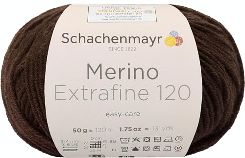 Schachenmayr Merino Extrafine 120, 50G suede Fils À Tricoter