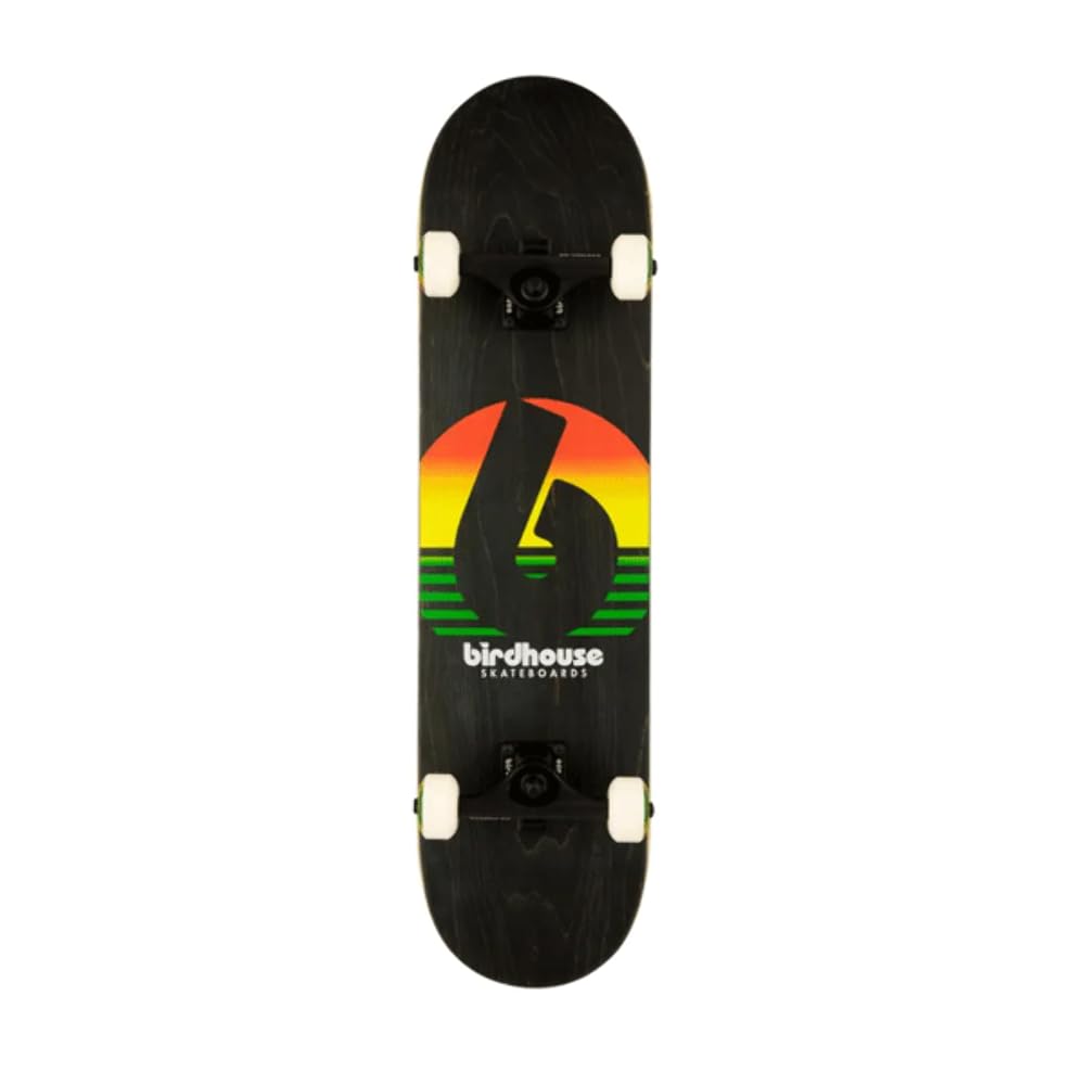 Birdhouse Sunset Stage 3 Factory Skateboard Complet Rasta 7,75"