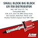 A-Team Performance EFI TBI Distributor - Headers & Coil - Ready to Run Distributor - Compatible With GMC, Chevy Pickup Truck & Camaro - 87-97 5.0L/5.7L/7.4L - Red Cap