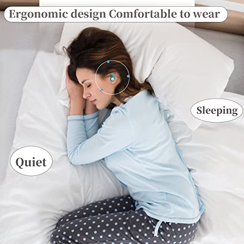 Konket 2 Pairs Of Swimming Ear Plugs, Swim Ear Plugs Adults，Waterproof Silicone Ear Plugs, Can Also Be Used As Silent Ear Plugs, Unisex Swimmers, For Swimming Surfing Shower Bathing #TOP5