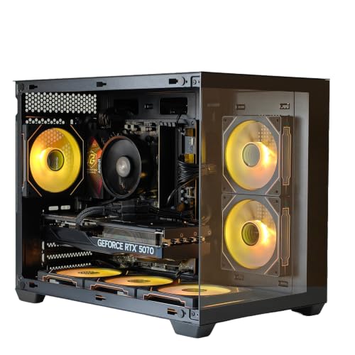 Gaming PC AMD Ryzen 5 7500F up to 5.0Ghz | RTX 5070 12GB GDDR7 | SSD 1TB NVMe M.2 | RAM 16GB DDR5 5600MHz | CPU Stock Cooler | Win 11 Pro