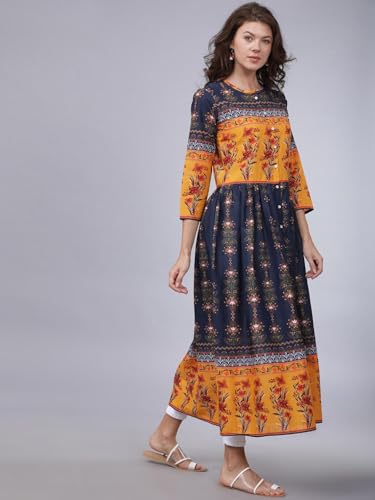 Image of Vishudh Women's Kurta | Comfortable Ethnic Wear for Daily Use | Lightweight & Breathable Indian Top