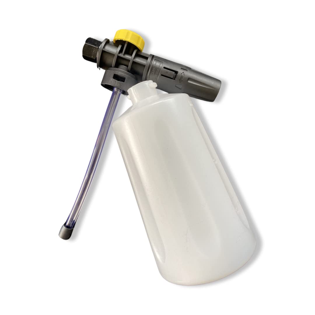 M&M Smartek Schaumlanze Für Kärcher K2 Bis K7 – 700 Ml, Einstellbare Düse, Bis 200 Bar
