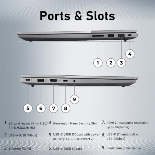 Image of Lenovo ThinkBook 16 inch FHD+ Intel Core 5 210H Touchscreen Business Laptop