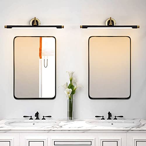 Lampe de miroir de bain LED eclairage meuble coiffeuse applique murale etanche 79cm