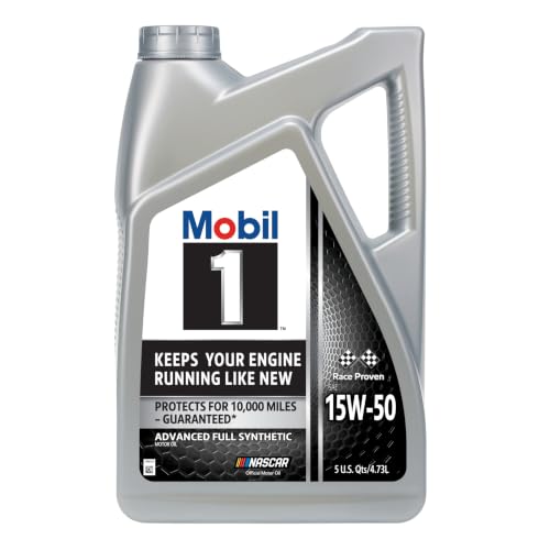 23B42 - Engine Long Block Replacement - 2023 Ford Explorer, Bronco, Ranger 7 Mobil 1 Advanced Full Synthetic Motor Oil 15W-50, 5 Quart