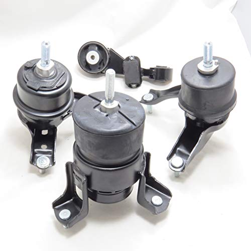 Engine Motor & Auto Transmission Mount 4 PCS Set Compatible with Toyota Camry 2010-2011 2.5L
