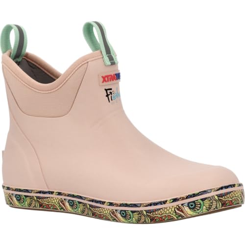 Image of XTRATUF Women's Durable Waterproof Breathable Slip-Resistant 6 Inch Ankle Deck Boots