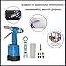 Dapetz® Air Hydraulic Pneumatic Pop Riveter Rivet Gun Power 3/16, 5/32 1/8 3/32