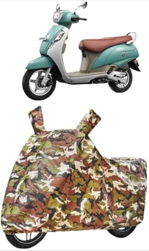 Waterproof Scooter Body Cover Compatible for Suzuki Access125 Dustproof Rain Protection Scooty Body Cover Jungle Magic
