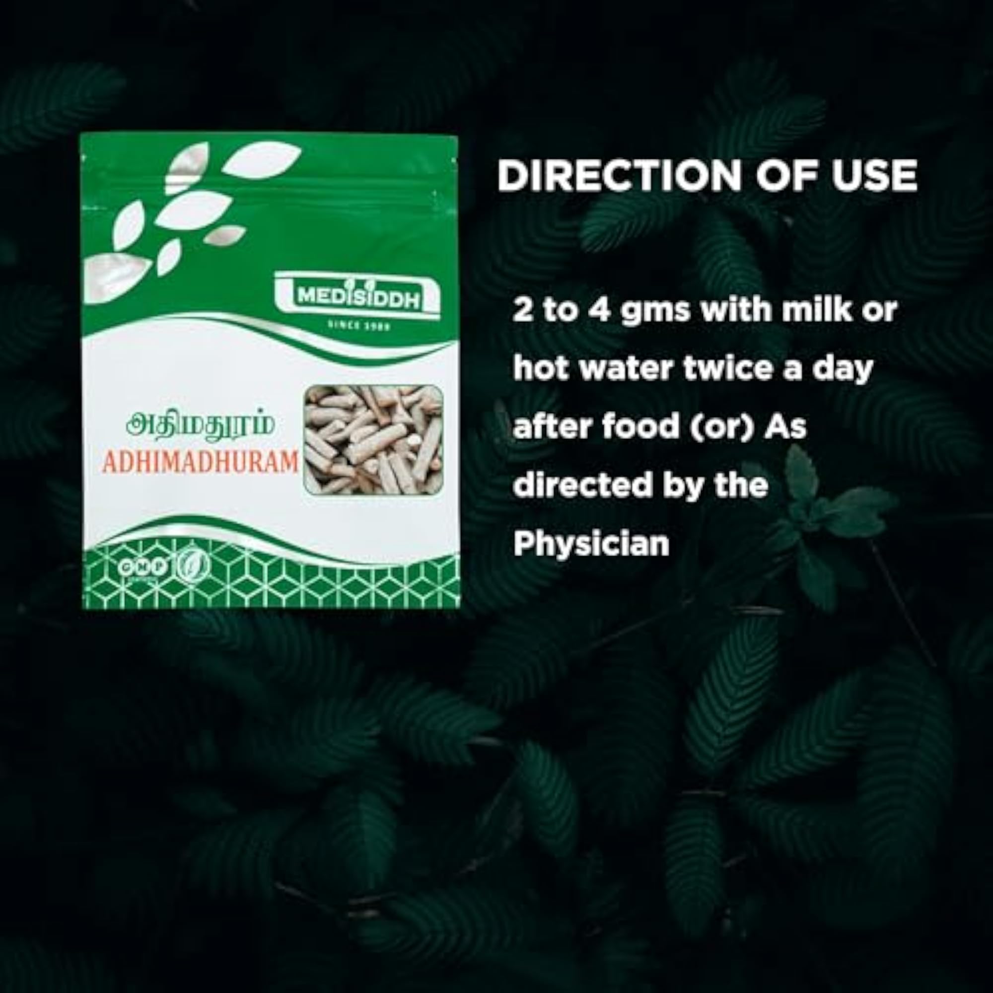Medisiddh Adhimadhura Chooranam, Herbal Supplement for Health