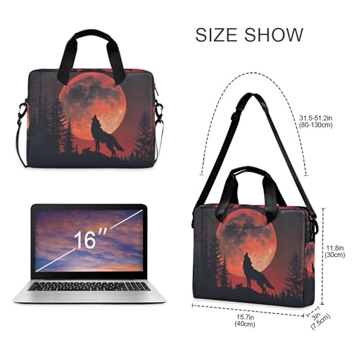 Funda para portátil ALAZA 13-15.6 pulgadas roja miniatura 4
