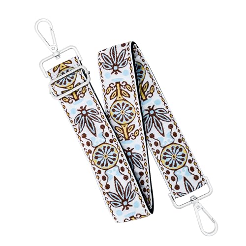 Image of chushui Silver Hardware Purse Strap,Replacement Crossbody Adjustable Shoulder Strap for Handbag Bag