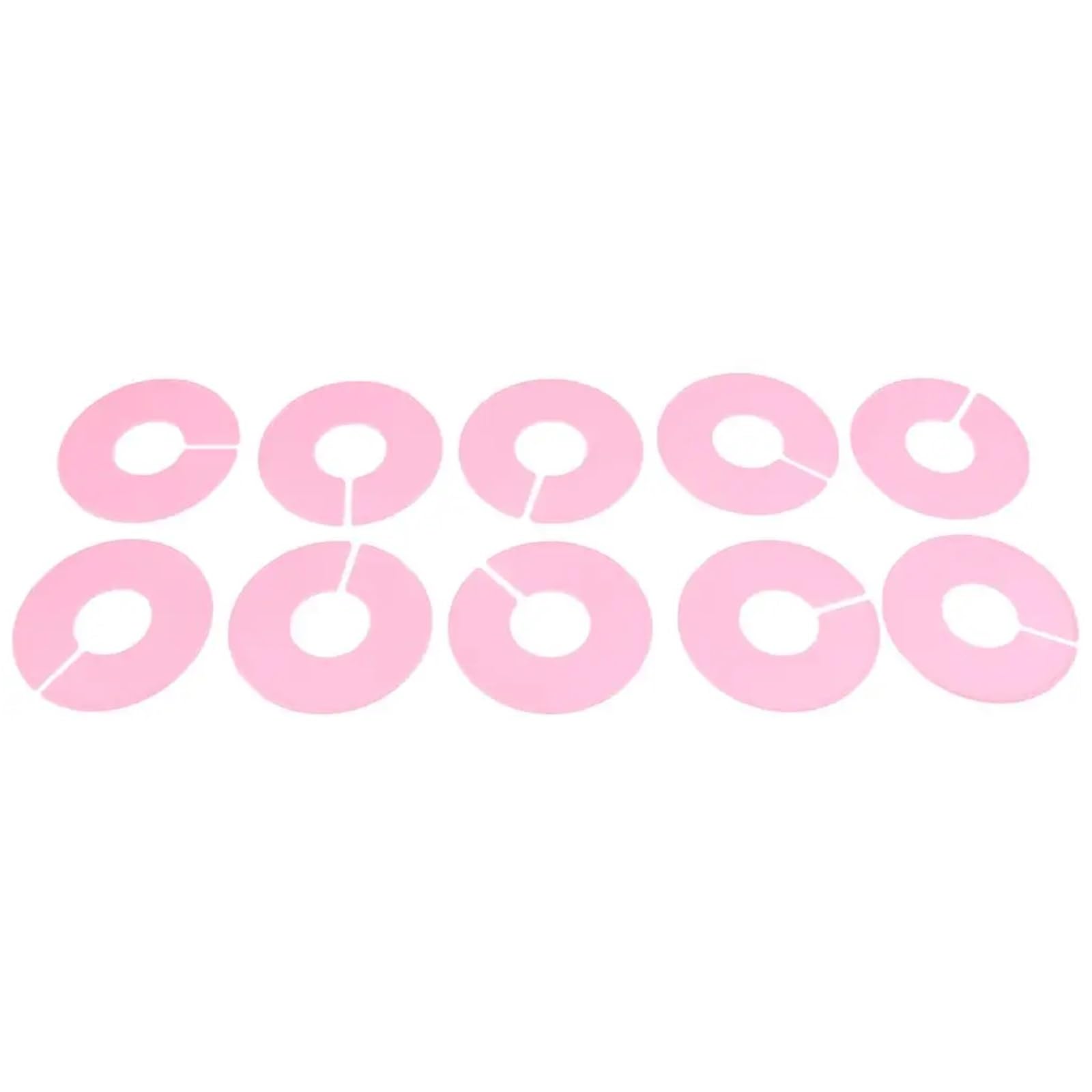 Yangshe 50Pcs Clothing Rack Size Dividers for Retail Store, Plastic Shelf Organizer Tags