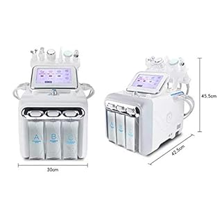 LYAZFC Machine d'oxygène de l'hydrogène Beauté Professionnelle Machine hydrafaciale Rejuvenation Petit Appareil Bubble Nettoyage en Profondeur,7 in 1