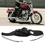 Yctze Panel Echtleder Tank Chap Cover Panel Tasche für Motorrad XL 883 1200