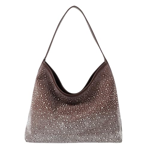 Bolso Tote de Hombro con Brillo y Strass para Mujer miniatura 1
