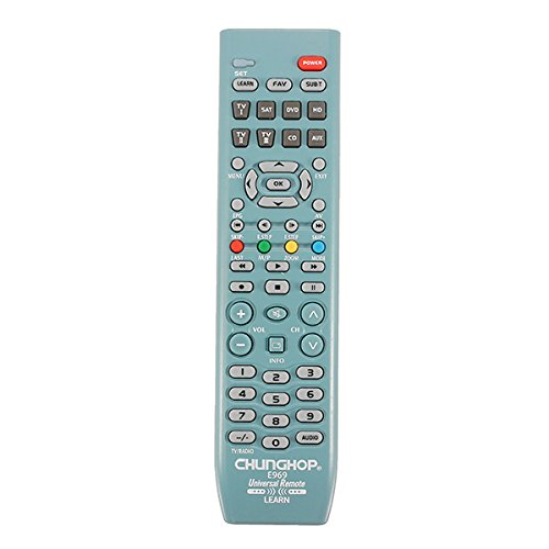 Chunghop E969 8In1 Smart Universal-Fernbedienung Für Tv Sat DVD Cd Aux VCR