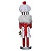 Kurt Adler Rosy Red Baking Nutcracker Chef 10 inch Wood Decorative Tabletop Figurine