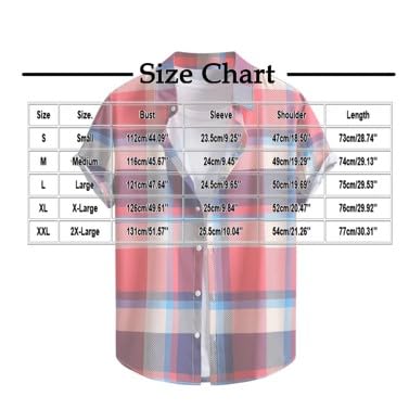 Plaid Shirt Men Summer Short Sleeve Button Down Shirts Vintage Lightweight Casual Collared T-Shirt Untucked Beach Outfit3