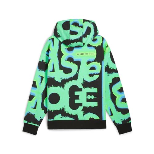 PUMA Mens Mapf1 Neon Energy Graphic Hoodie Casual Outerwear Casual - Black - Size XL2