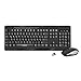Produktbild LogiLink ID0194 - Tastatur & Maus Set kabellos (2,4GHz Funk) mit 1000dpi & 104 Tasten, kompakte und Flache Bauform