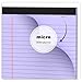 AILZFEI 6pcs Small Legal Pad 5x8 College Ruled Purple Legal Pads Notepads 6 Pack Study Back Writing Pads 5 x 8 Perforated Narrow Ruled Pads of Paper Purple