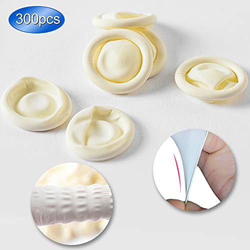 Garosa 300 PCs Descartável Borracha Látex Camas Dedo Capa Alcofas Sem Pó Antiderrapante Anti-Estátic