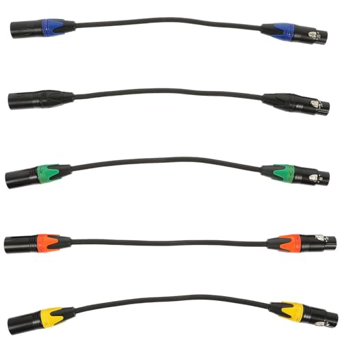 Câble XLR microphone audio connecteurs métal gaine PVC pour console mixage et sonorisation scène