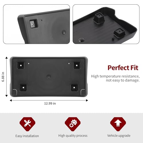 Soporte para placa de matrícula: repara el frontal de tu Challenger 2008-2010 3