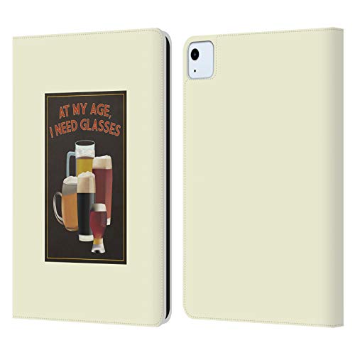 Coque iPad Air 2020/2022 en cuir Lantern Press À Mon Âge