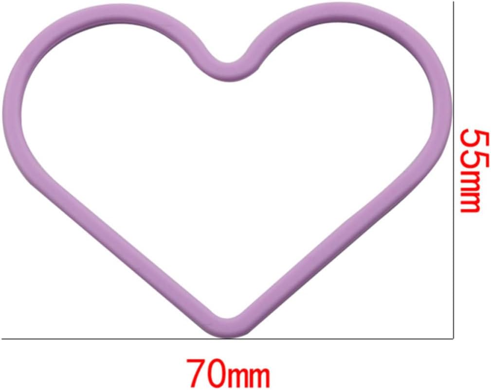 24pcs Heart Shaped Silicone Bracelets Creative Party Favor Set for Girls image 2