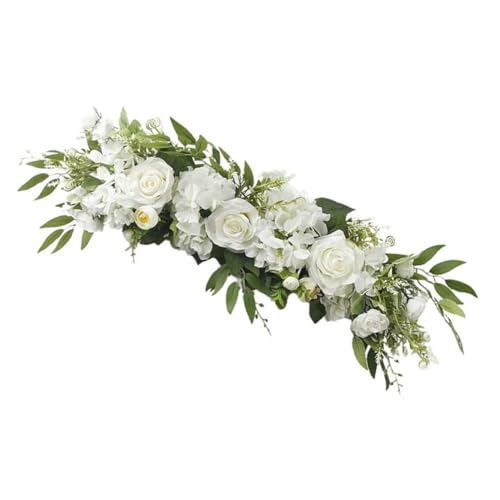 Fleurs artificielles arc de mariage pour décoration intérieure de porte