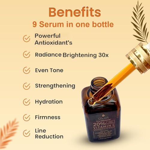 DR.FS Tru' Miracle' Tru'Miracle Night Rescue Serum Advanced Complex, Overnight Face Serum, Smooths & Plumps Skin with Hyaluronic Acid & Peptides, Anti Aging & Hydrating