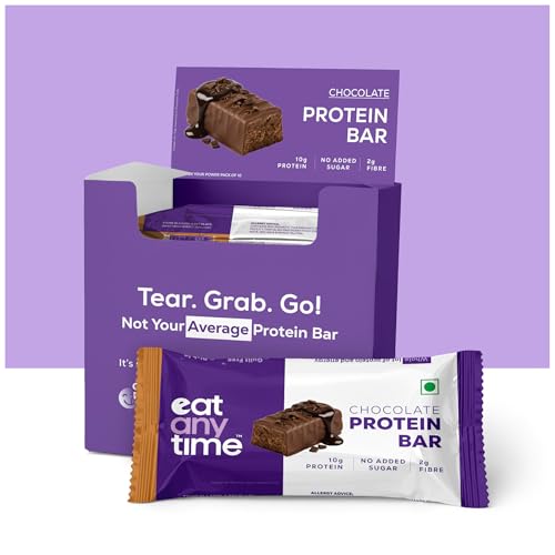 EAT Anytime Chocolate Protein Bar | No Added Sugar | 10g Protein ...