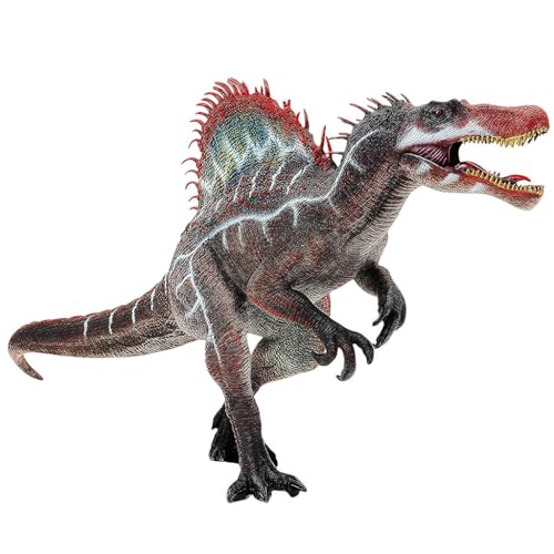 Image of PATPAT 14.5 inch Spinosaurus Toy, Realistic Spinosaurus Action Figure with Action Jaw, Collectible Jurassic Dinosaur Toy for Kids Gift, Educational Play & Home Decoration, 37x18x10cm