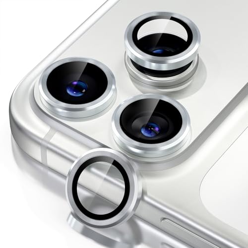 Protecteur objectif iPhone 17 Pro verre trempé ultra-HD anti-rayure
