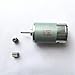 Chenweiwei LCuiling-Getriebemotor DC-Motor, Spielzeugauto 550 Motor mit Getriebe 10 Zähne, 12V-Kindern elektrischer Dreiradmotor, Hohe Energie (Speed(RPM) : 550 12V 12000rpm 10T)