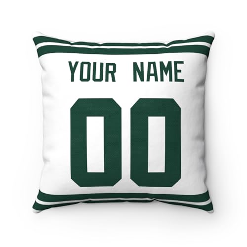 Image of ANTKING Throw Pillow 2 Pack Custom Any Name and Number Personalized Gift for Men Women Boys