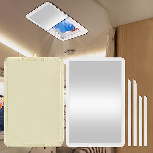 Waterproof RV Vent Insulator and Camper Shower Skylight Cover with Reflective Surface Energy Savings Fits 14x22 RV Vents