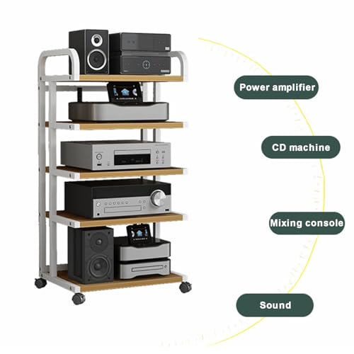 Support multimédia d'angle ventilé pour optimiser l'espace audio de votre salon - 3