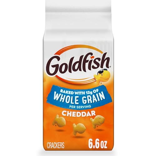 Pepperidge Farm Goldfish Whole Grain Cheddar Crackers, 6.6 Oz