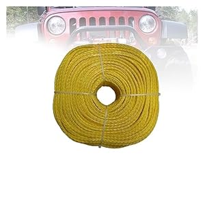 Bassfly 6 mm UHMWPE Abschleppseil Gelb