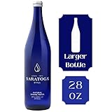 Generic Saratoga Still Natural Spring Water, 28oz Glass Bottles (6 Pack)