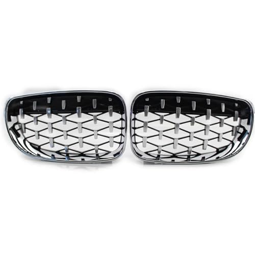 Grilles Pare-chocs Avant BMW E82 E88 Calandre Argent Remplacement Auto 2007-2012