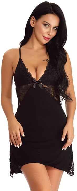 dream love Women Lingerie Lace Chemise Sleepwear Babydoll Teddy Lingerie S-XXL - Image 3