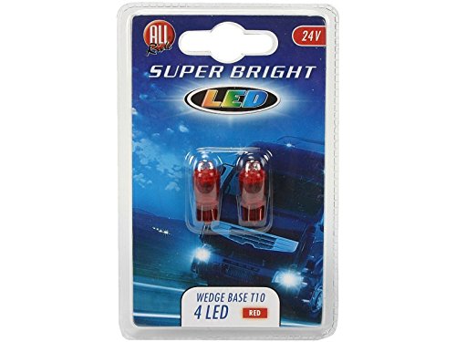 Bombillas LED T10 All Ride Carlight 24 de alta visibilidad y larga duración para posición