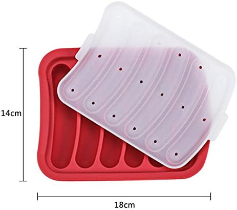 Miniatura 2 de molde de silicona para salchichas DIY hot dog salchicha de jamón hecha a mano, producción auxiliar de alimentos para niños o perrito caliente