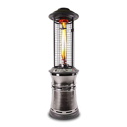 Lava Heat Italia - AMAZON-111 - Ember Patio Heater - Gun Metal Finish